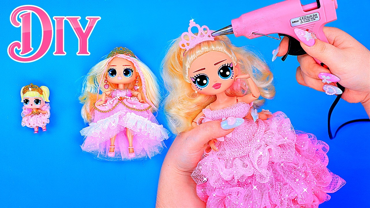 10 DIYs in Royal Style! Crafts and Ideas for Dolls