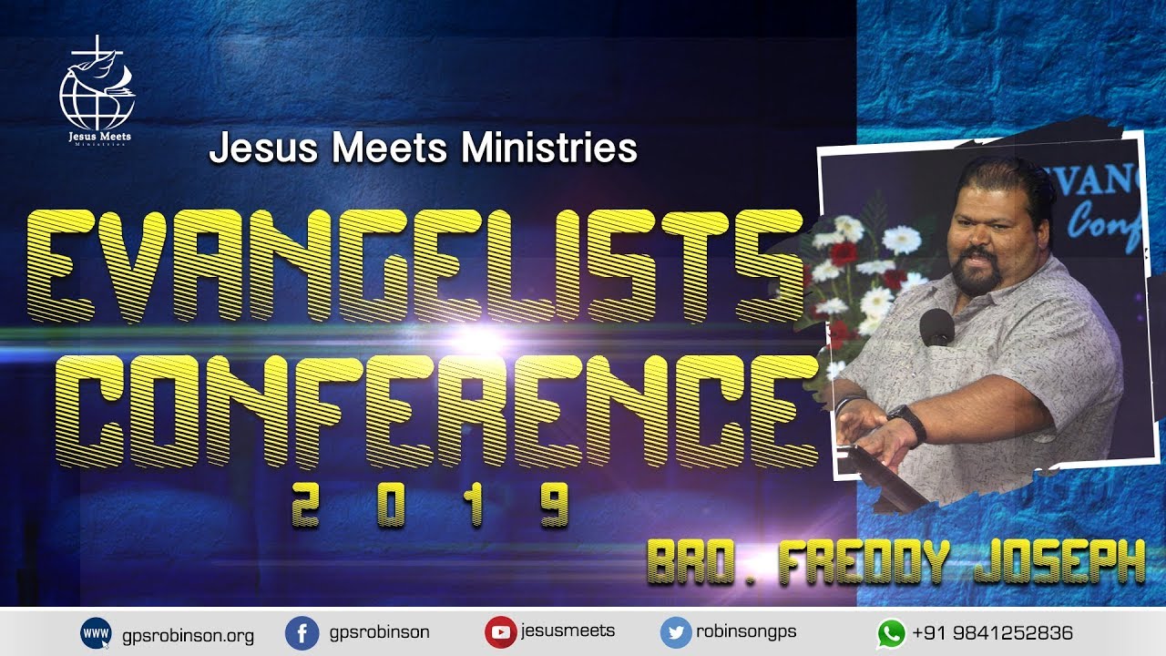 Evangelists Conference 2019 | Bro. Freddy Joseph
