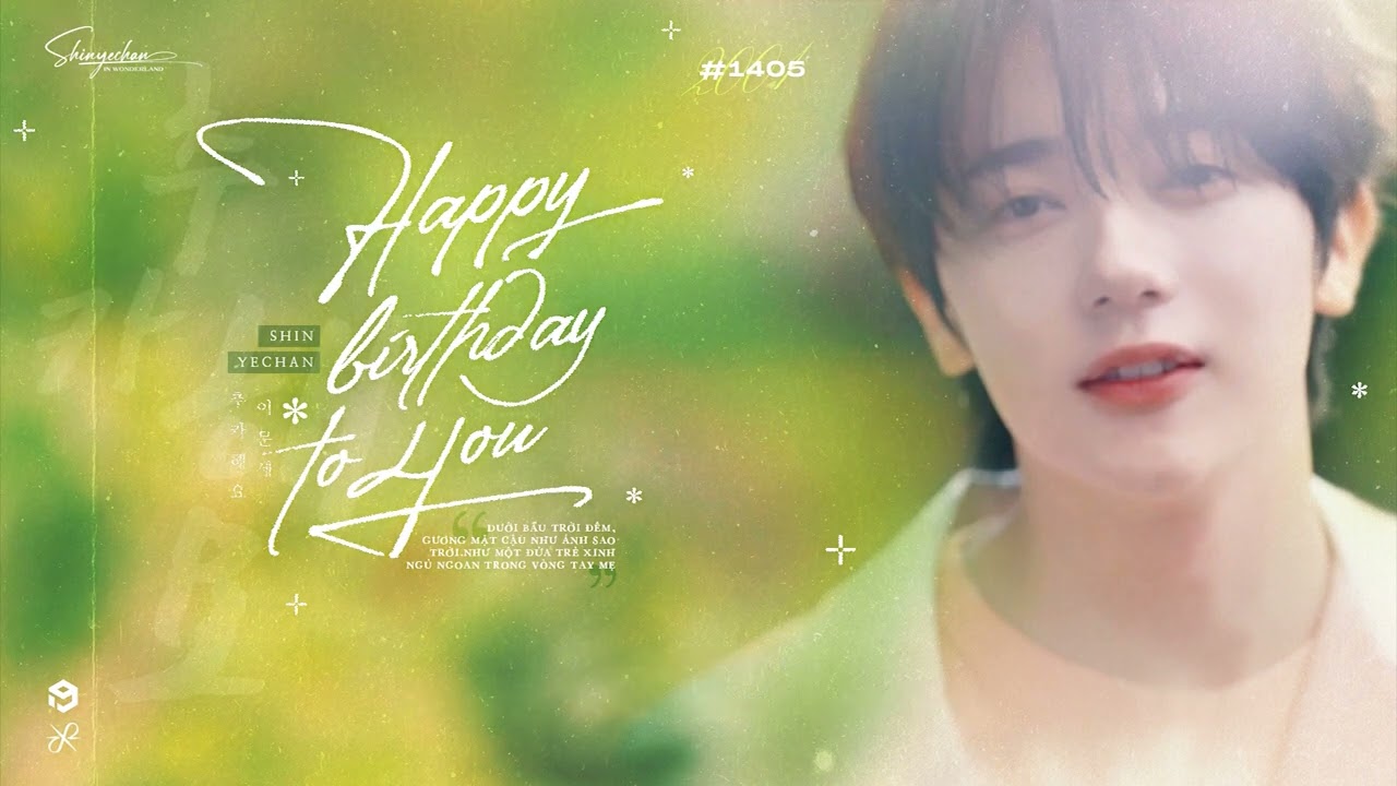 [VIETSUB] Happy Birthday to You - Shin Yechan 신예찬 cover | Album Miracle