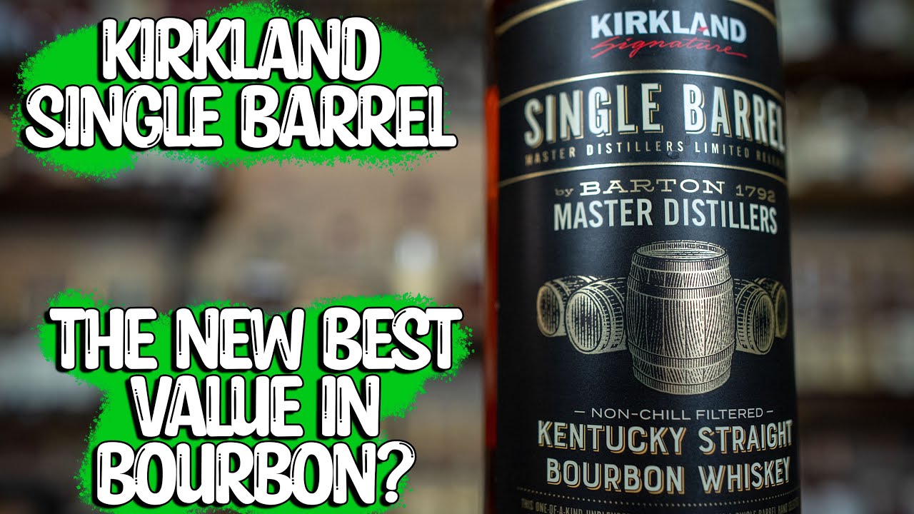 Kirkland Single Barrel Bourbon Whiskey Review! Breaking the Seal Ep#202