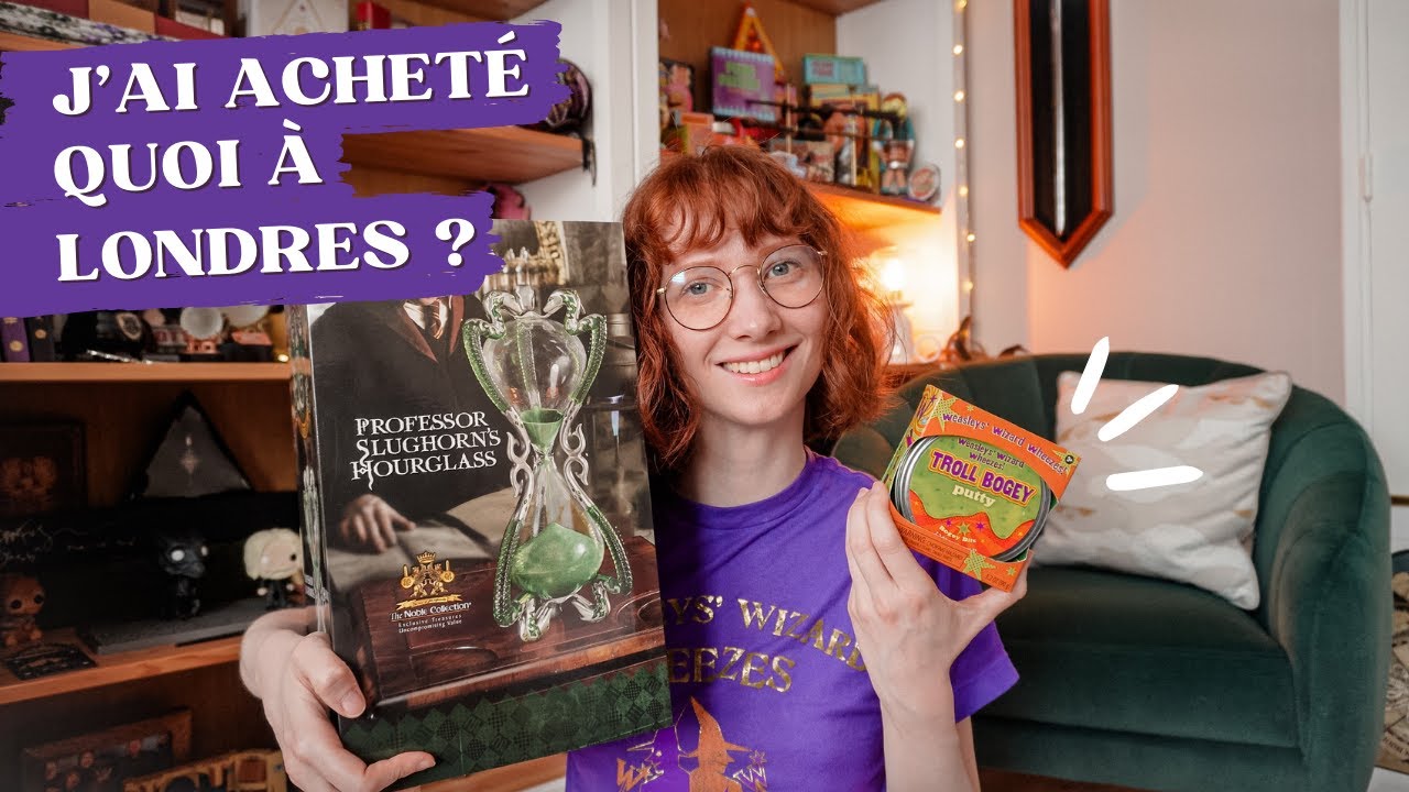J'ai ENCORE acheté des OBJETS Harry Potter à Londres 🤭 | Haul
