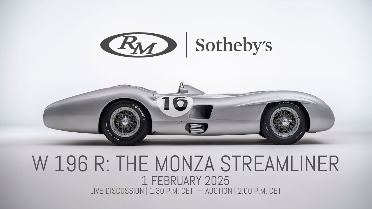 RM Sotheby's | W 196 R: The Monza Streamliner - 1 February 2025