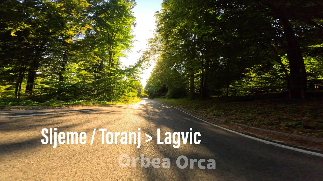 Zagreb Sljeme / Spust od tornja do Lagvića / Orbea Orca / 30.06.2025.