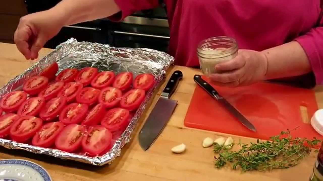 How to Make Slow-Roasted Tomatoes