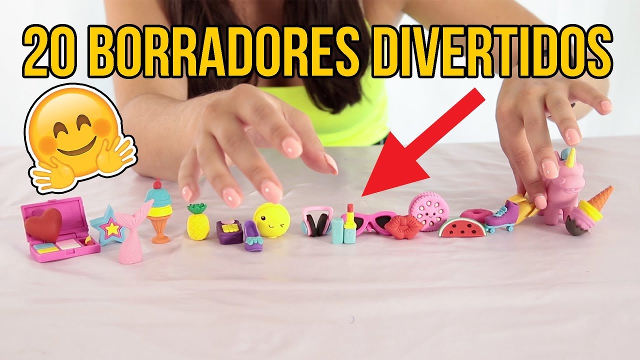 21 BORRADORES M&Aacute;GICOS con FORMAS y OLORES diferentes