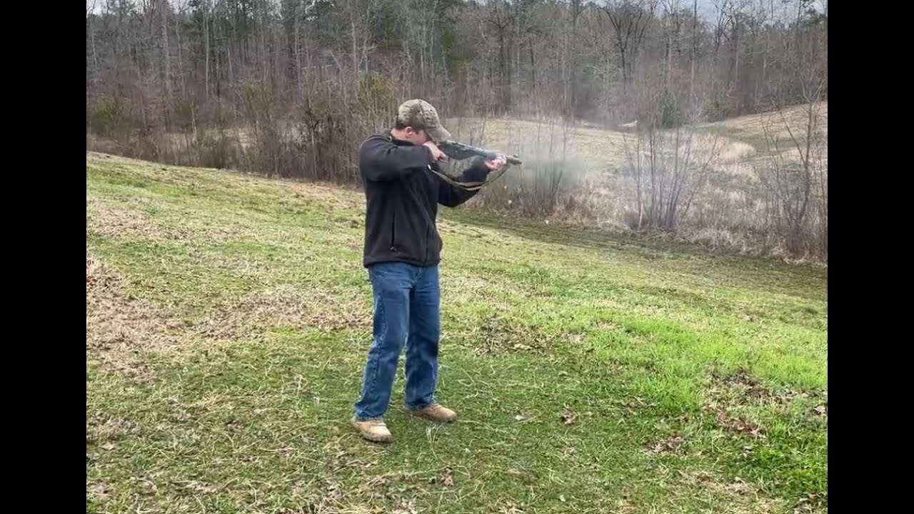 Shooting the Sten Mk3 British Submachine gun - Magazine Dump