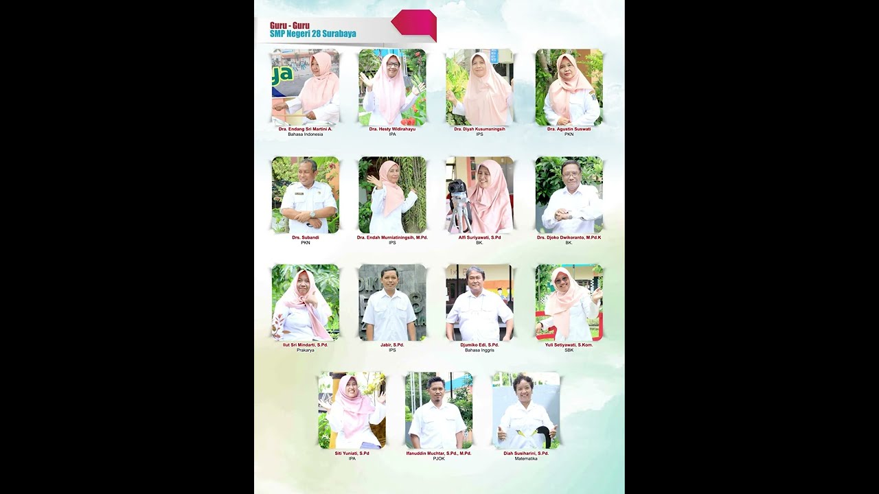📖 Album Kenangan 📹 SMP Negeri 28  Surabaya 🏫 Tahun Pelajaran 2021 - 2022 🎓