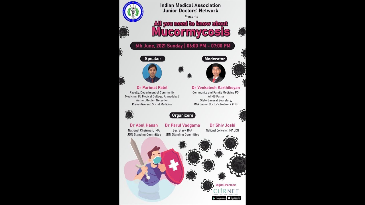 All you need to know about Mucormycosis - Dr Parimal Patel -AIIMS Patna - COVID -Black fungus- HeDaL