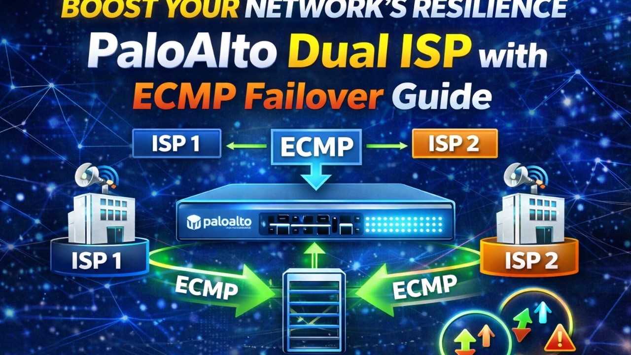 Повысьте устойчивость своей сети PaloAlto Dual ISP с помощью руководства по отказоустойчивости ECMP