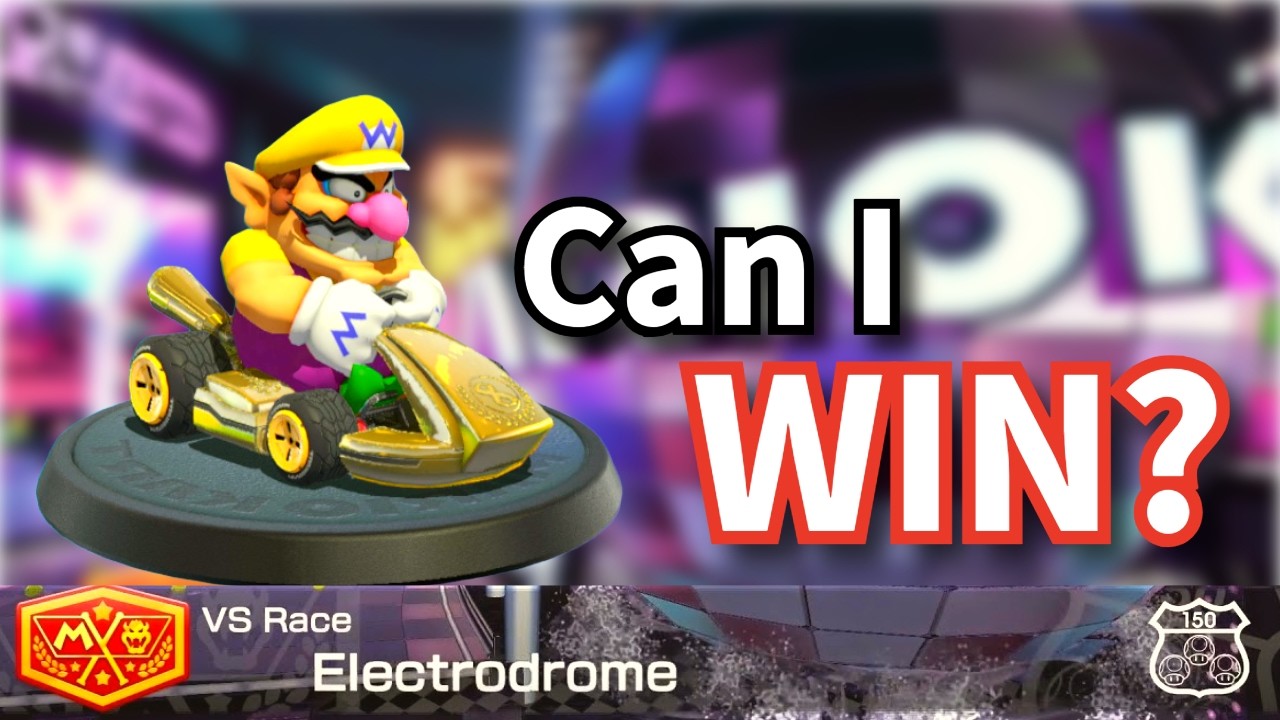 Mario Kart 8 Deluxe: Can I win in Electrodome (CPU)