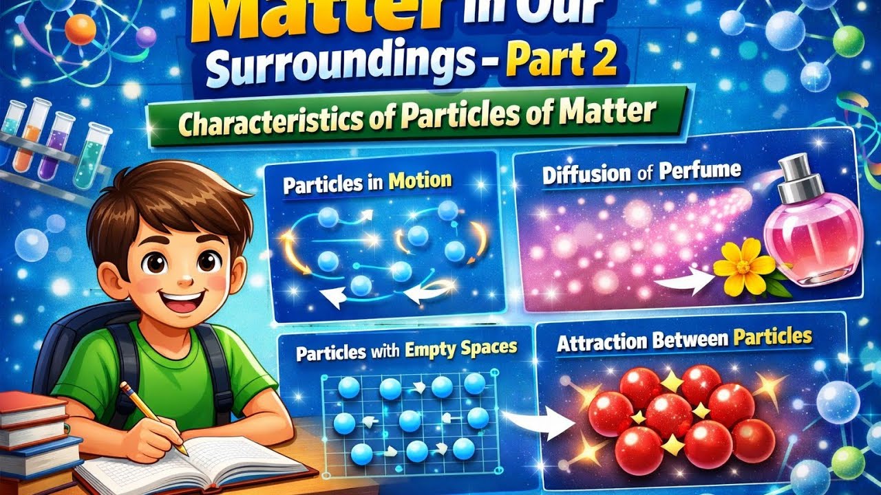 Characteristics of Particles of Matter