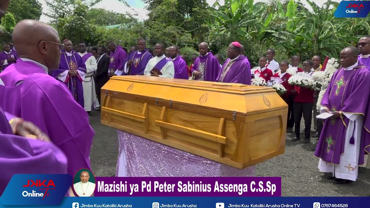 MAZISHI YA PD. PETER SABINUS ASSENGA, C.S.Sp.