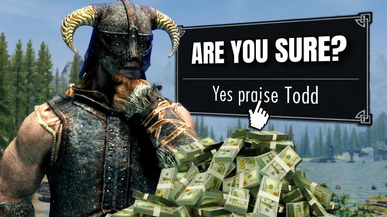 I paid $2 for a Skyrim mod.