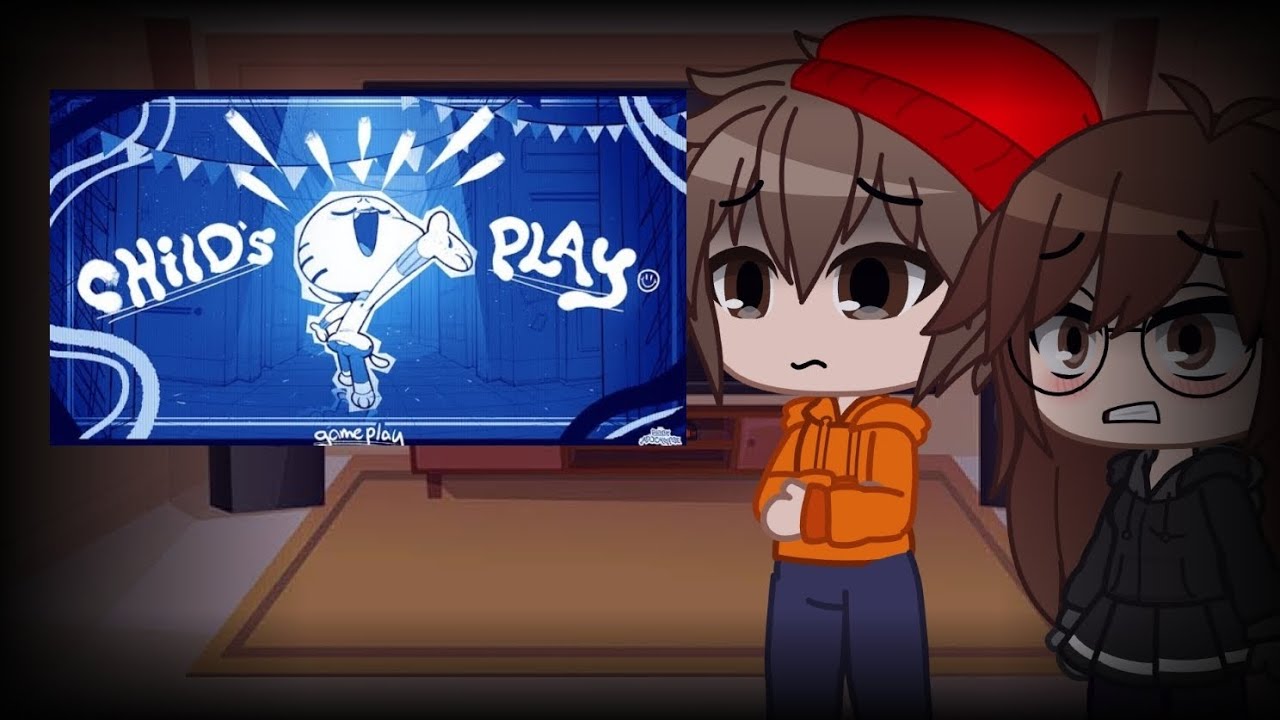Angel and his friends react to FNF Child's Play