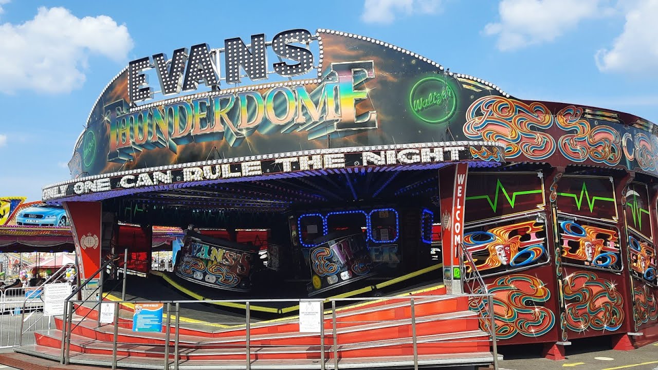 UK's most insane waltzer? - Evans Thunderdome onride pov at coney beach