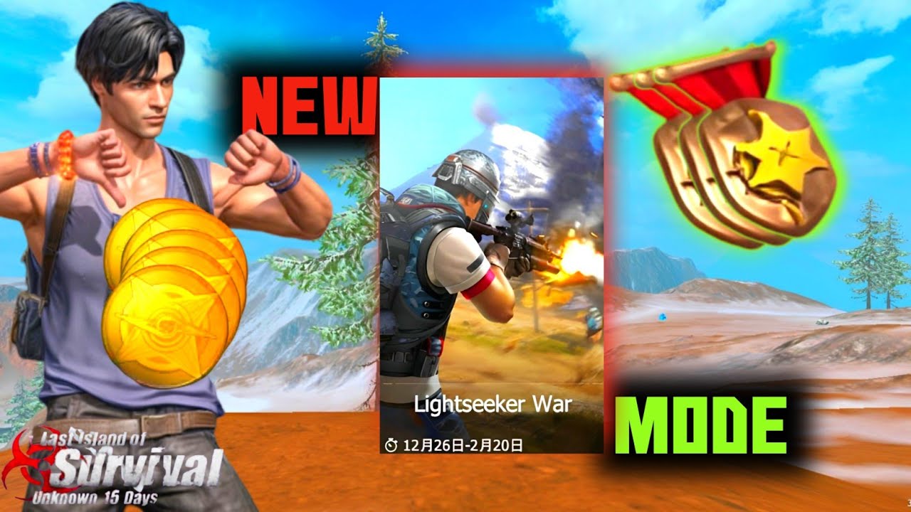 NEW LIGHTSEEKER WAR MODE| LAST ISLAND OF SURVIVAL