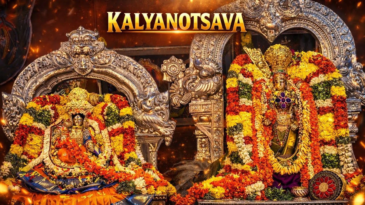 Tirumalagiri Lakshmi Venkateshwara Swami BRAMHOTSAVA 🙏🏻. Day 3 KALYANOTSAVA⚜️