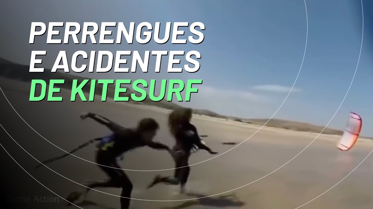 PERRENGUES E ACIDENTES DE KITESURF | VIRAL KITE & WING