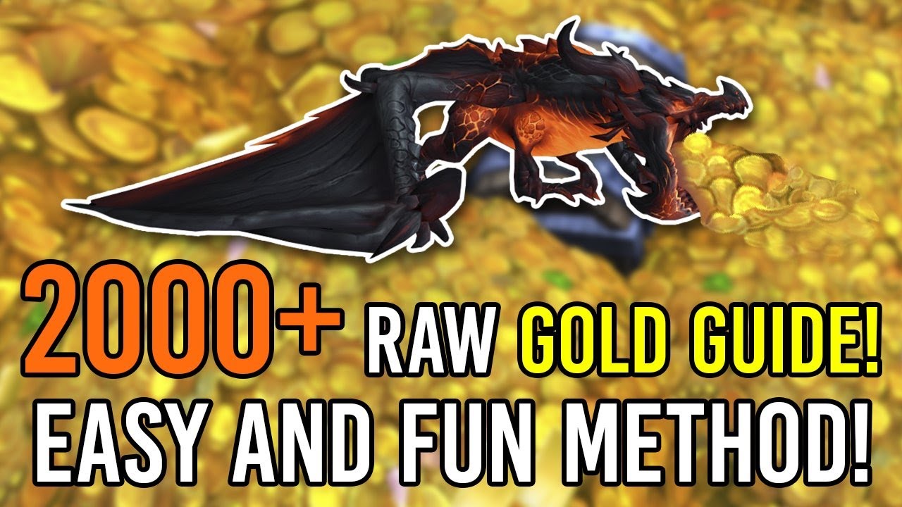 WoW Dragonflight SUPER FUN Raw Gold Farm Guide!