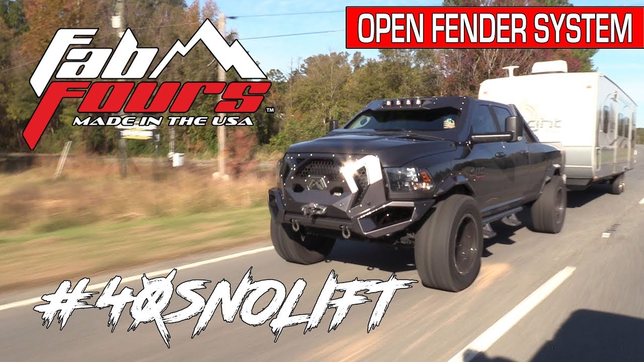 FAB FOURS OPEN FENDER SYSTEM: Run 40