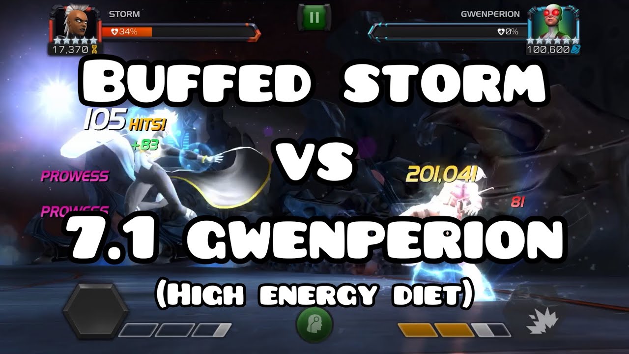 Buffed Storm sends 7.1 Gwenperion to Hail (No sp3 used)