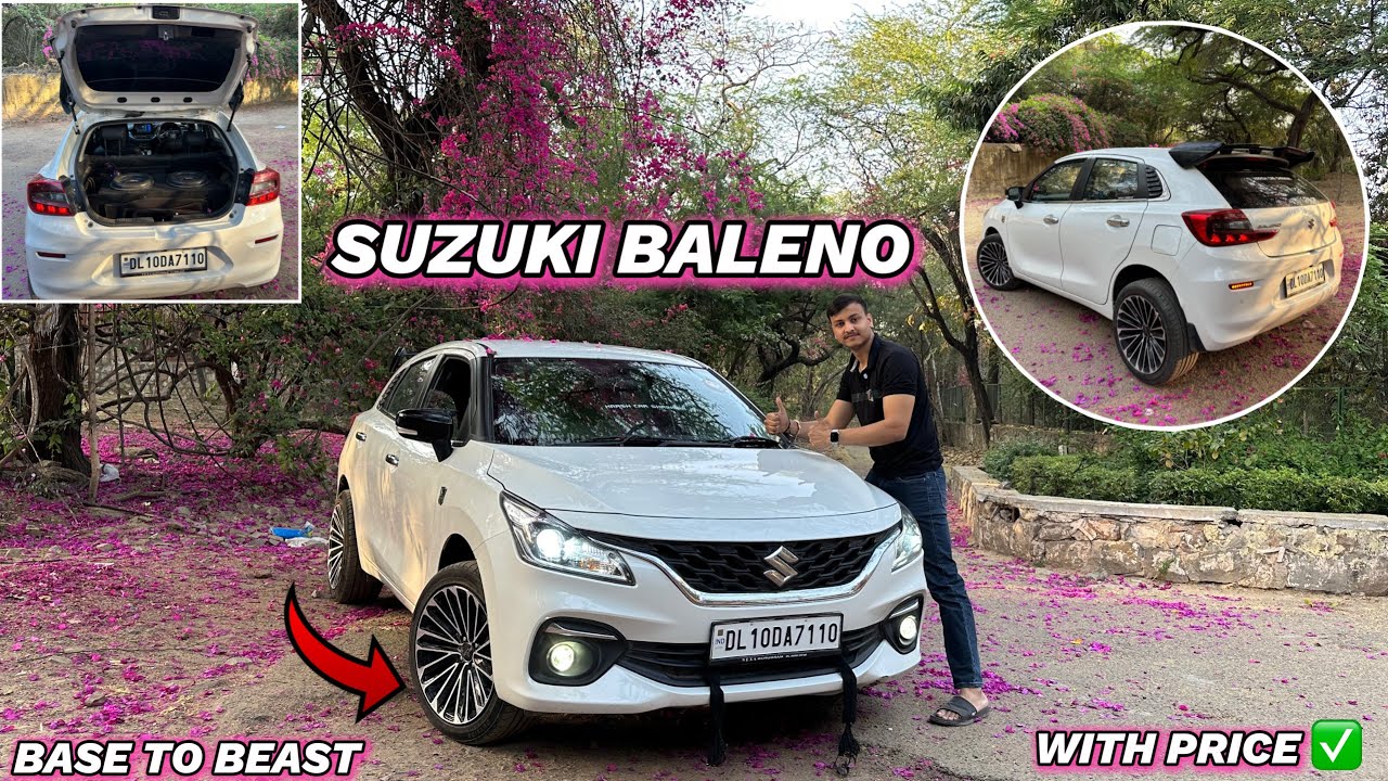 2026 BALENO BASE TO TOP MODIFICATION WITH PRICES ✅ BALENO MODIFIED 2026 ✅ BALENO SIGMA MODIFIED ✅