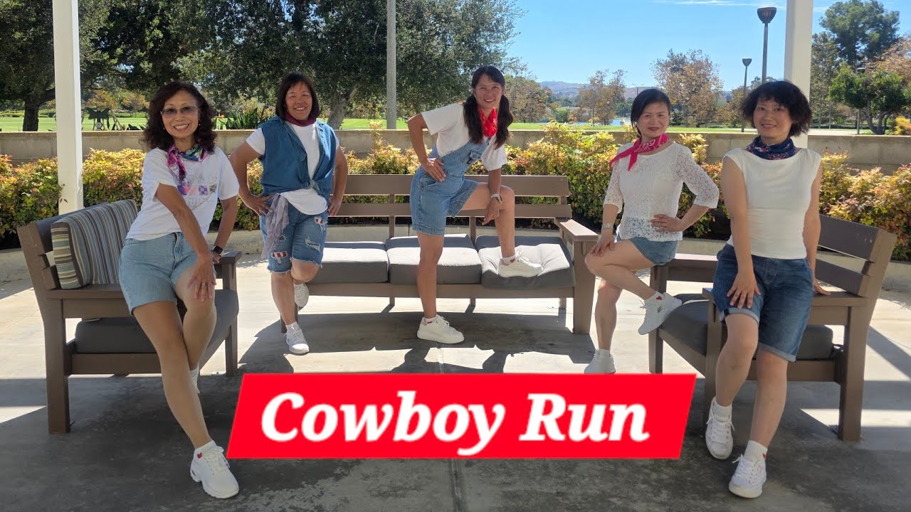Cowboy Run Line Dance | Improver | Choreo: Soo(USA) and Homy(USA) - Dec 2025