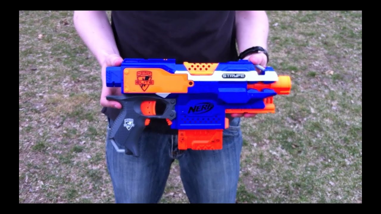 Nerf N-Strike Elite Stryfe - Range Test (Stock)