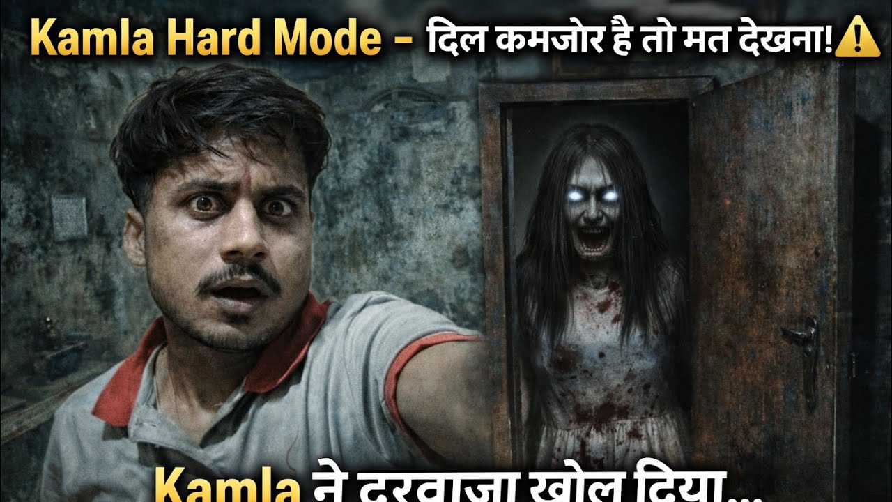 Kamla Hard Mode – दिल कमजोर है तो मत देखना! ⚠️Kamla ने दरवाज़ा खोल दिया… अब क्या होगा? 👻