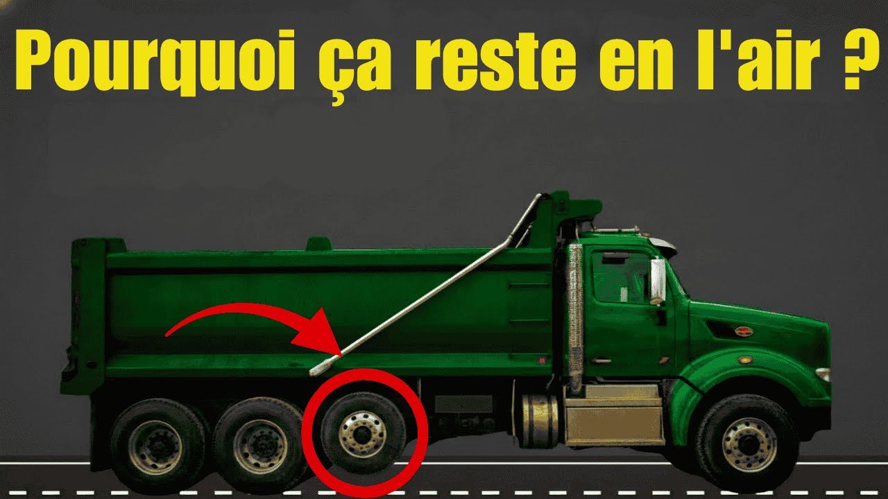 Des roues de camion qui tournent dans le VIDE sur l'autoroute ? Voici pourquoi !