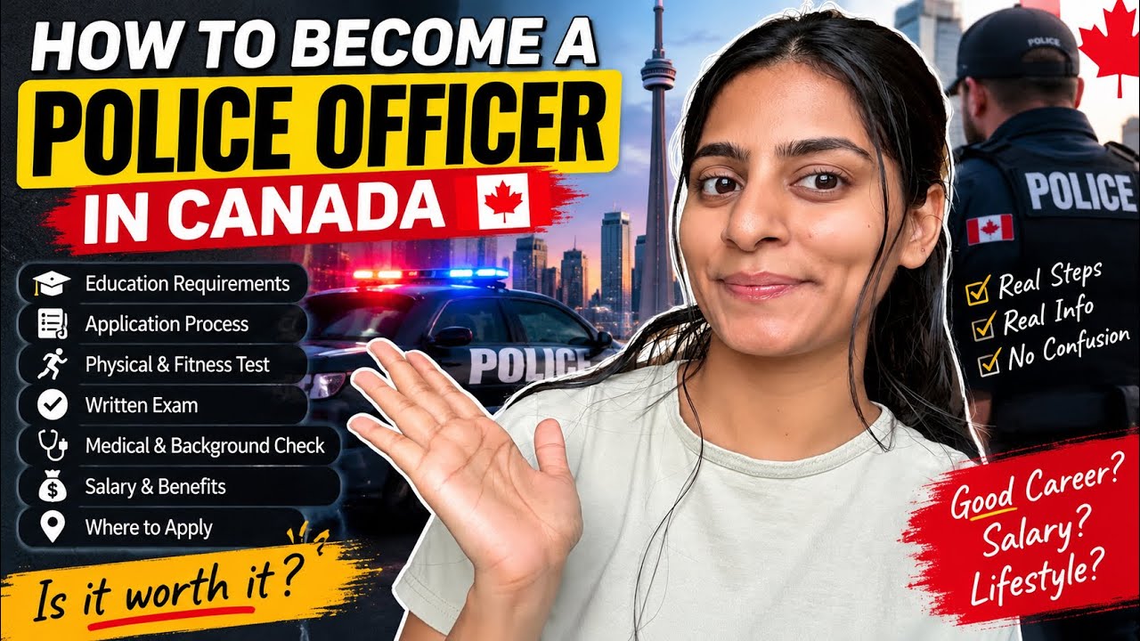 Police Officer in Canada 🇨🇦 | $72K&ndash;$120K Salary? OACP, Requirements & Full Process