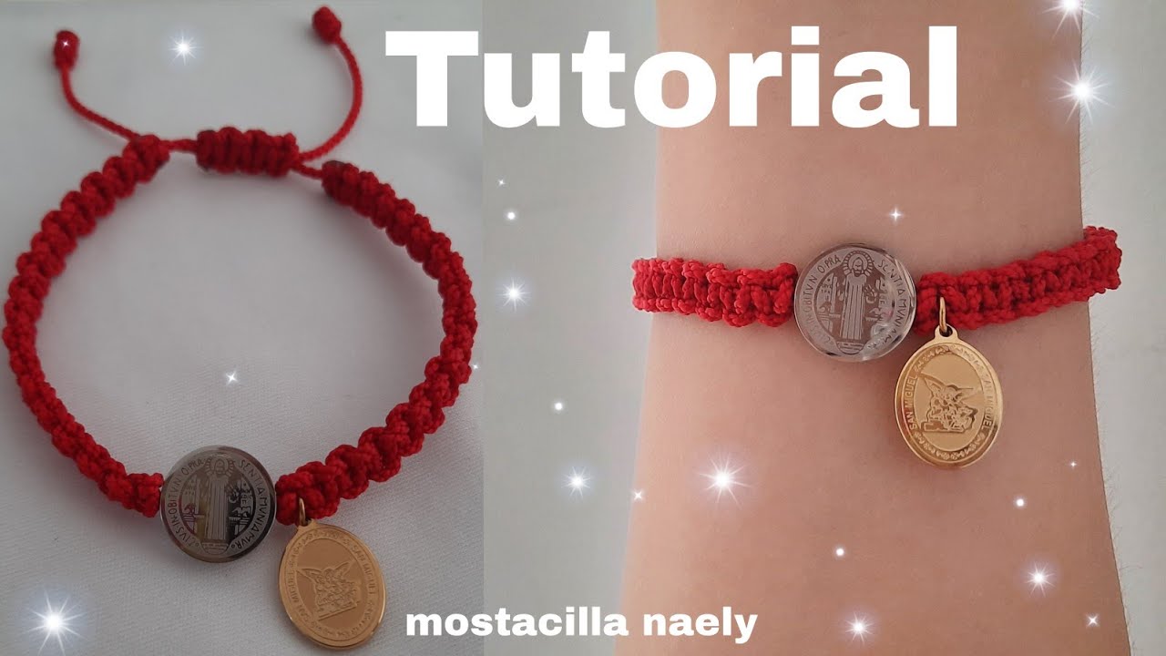 PULSERA DE SAN MIGUEL DE ARCÁNGEL Y SAN BENITO TUTORIAL