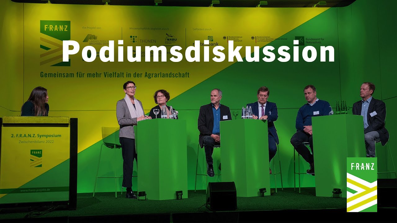 Podiumsdiskussion I 2. FRANZ Symposium: Zwischenbilanz 2022