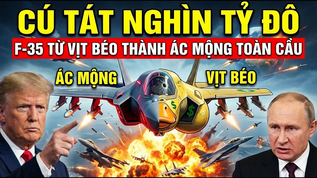Cú Tát Nghìn Tỷ Đô: F-35 Từ 