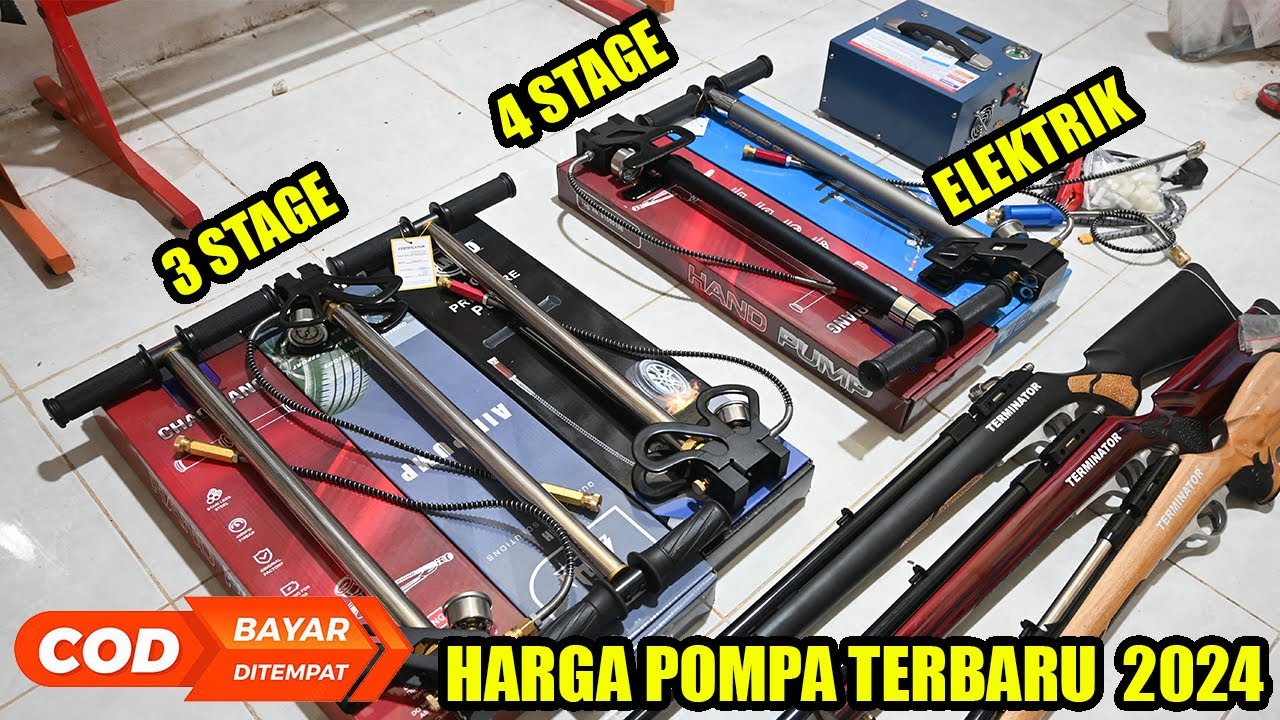 Harga pompa senapan angin PCP murah & terbaik 2024