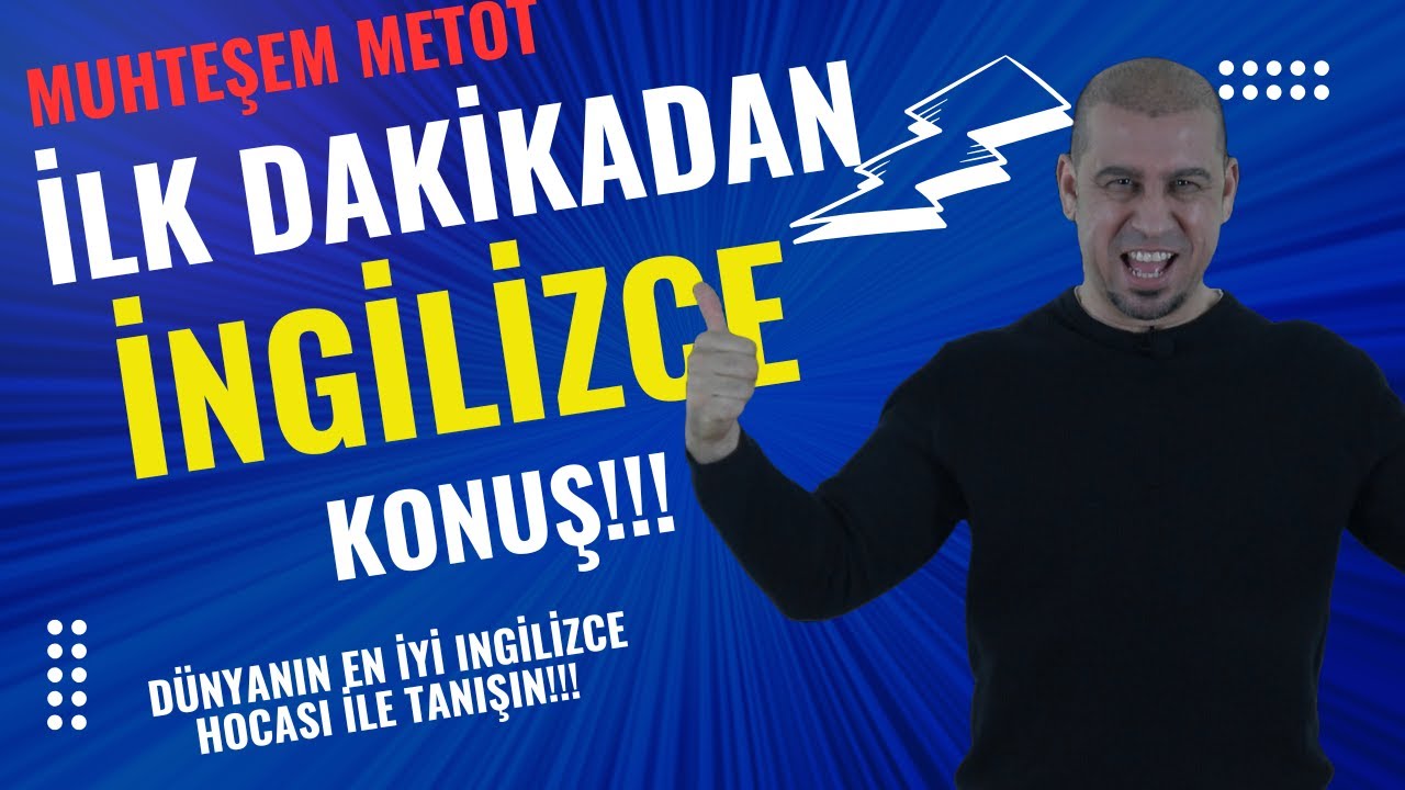 Sıfırdan İngilizce &ouml;ğreniyorum| Bu Metotla İngilizce &ouml;ğrenmek Garanti | FERHAT YILDIZ