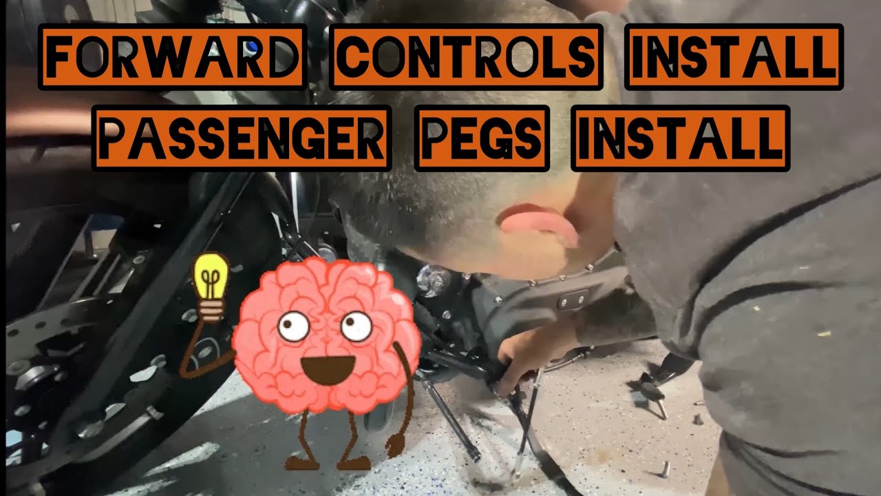 Harley-Davidson Sportster - Forward Controls & Passenger Pegs