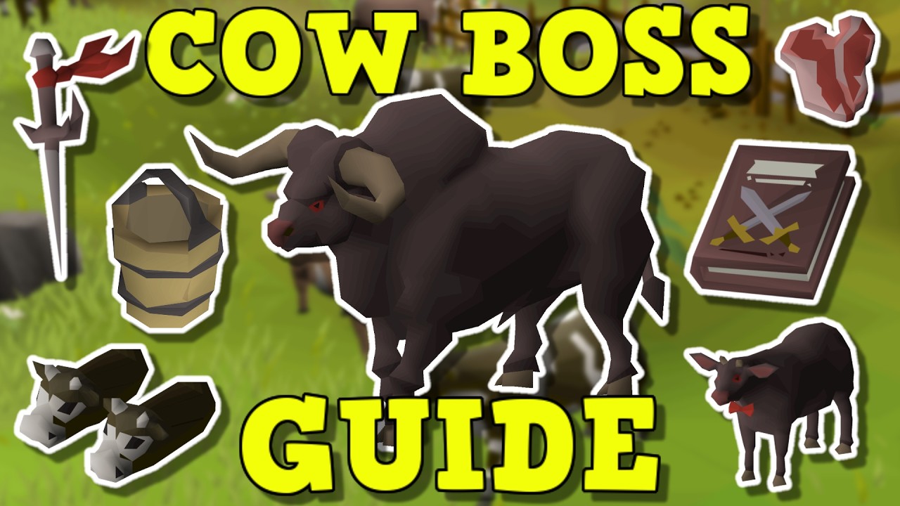 Ultimate Cow Boss Guide + Combat Achievements (OSRS)