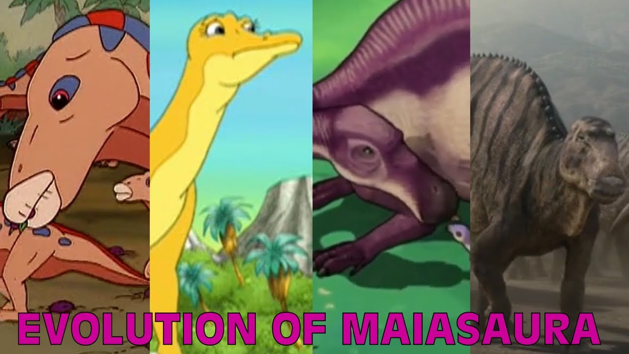 Evolution Of Maiasaura In Movies, TV Shows, Documentaries, Games, & Paleo Media