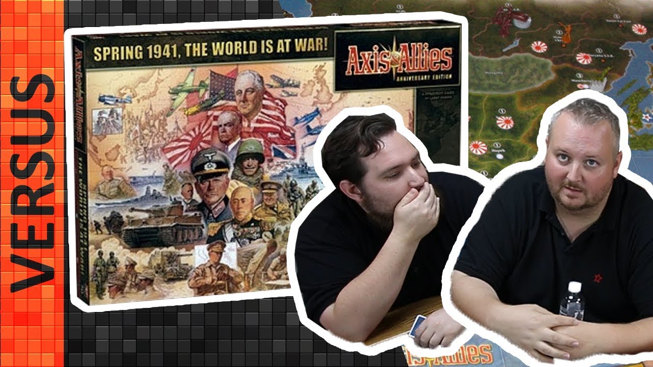 Gamers Remorse Episode 158: Axis and Allies Anniversary 1941/1942 [Comparison]