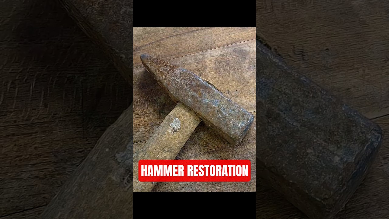 Rusty Hammer Restoration! You Won't Believe It's The Same Hammer...