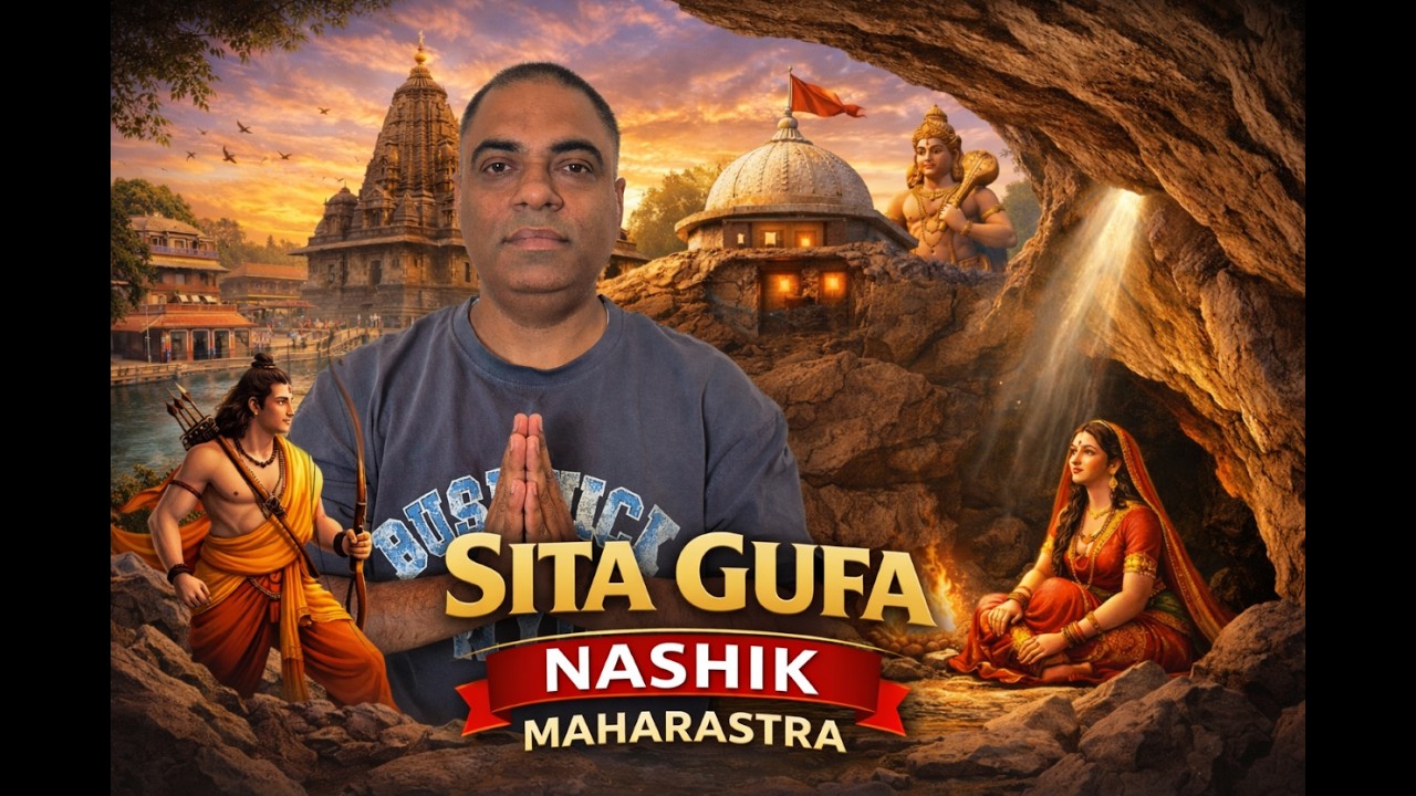 My honest reaction to the spiritual energy inside Panchavati Nashik ancient temple area