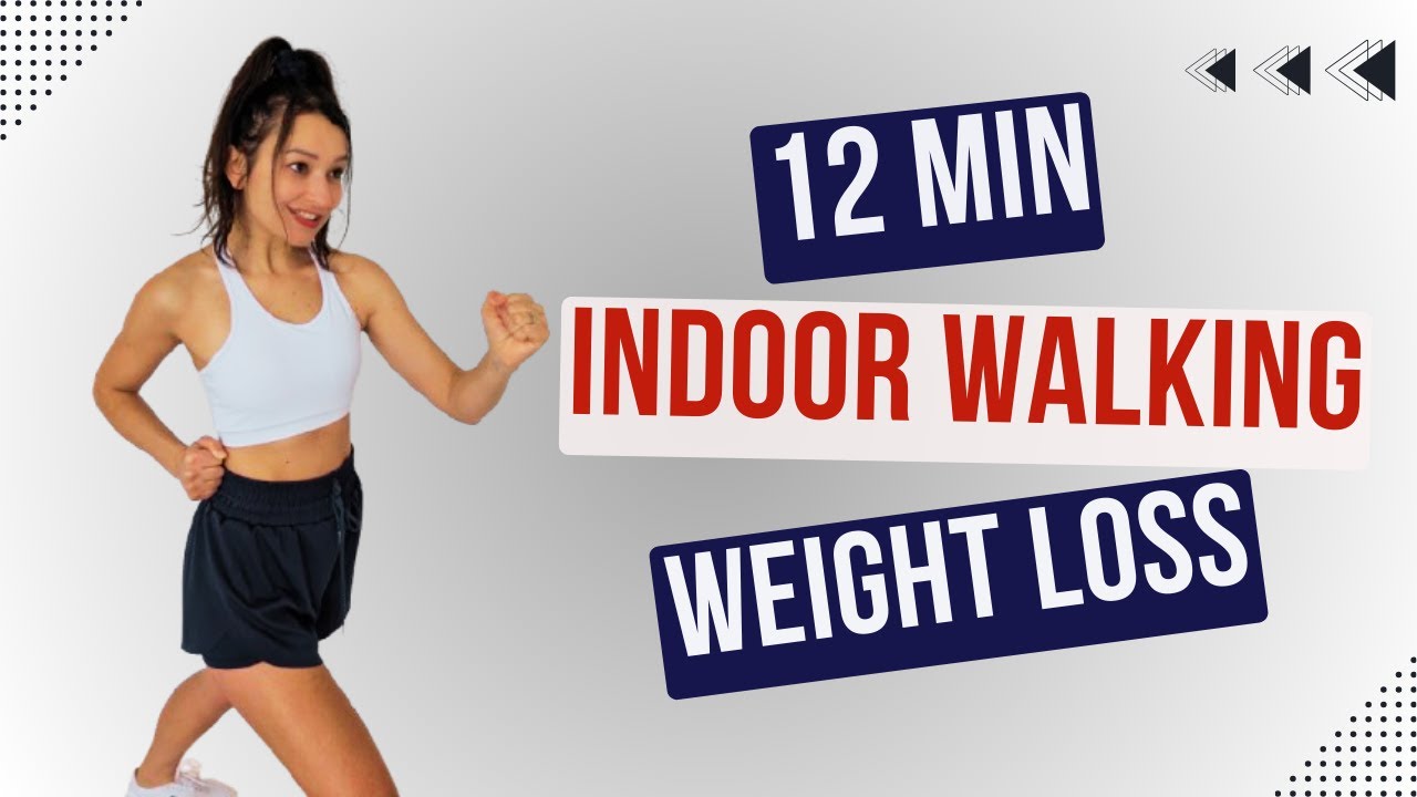 12 MIN INDOOR WALKING FOR WEIGHT LOSS - Daily Walk at Home Workout Beginner Friendly