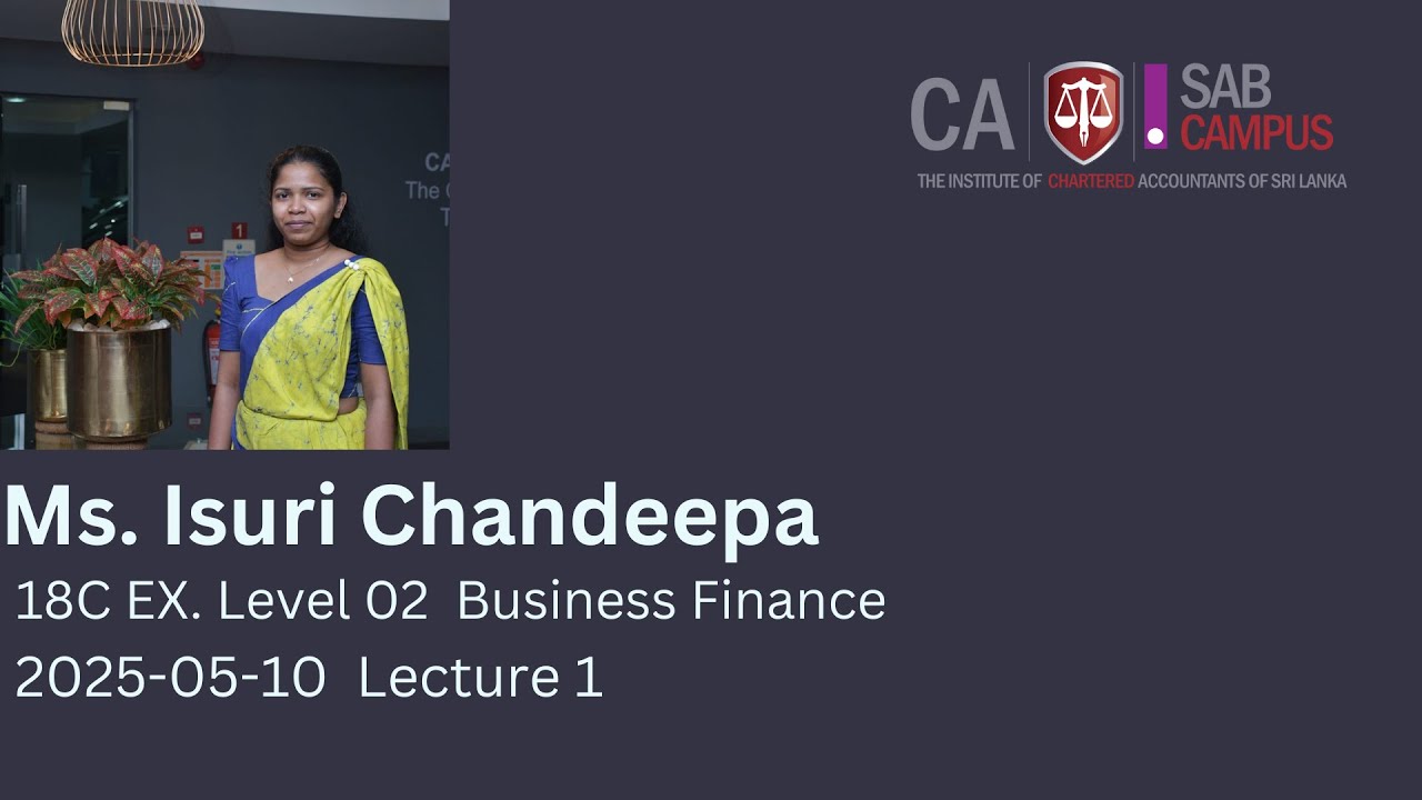 BSAA 21053 Business Finance - 18C EX  2025.05.10 @sabcampus