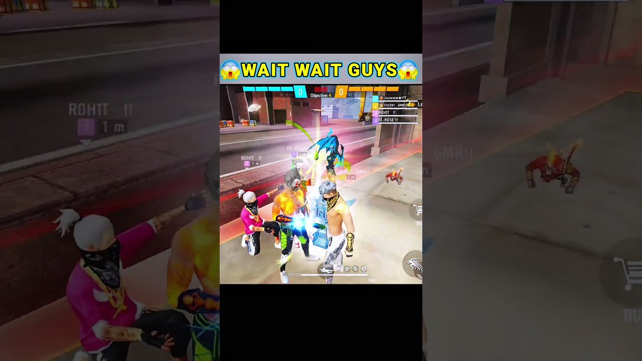 New Shot Gun Rocked Random Players Shocked 😱 - Garena free fire Max 