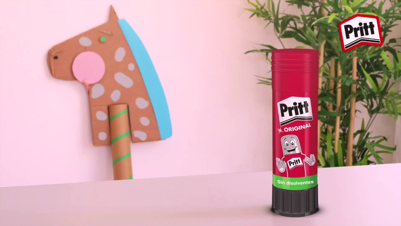 Con la barra adhesiva Pritt, ¡El límite es tu imaginación!