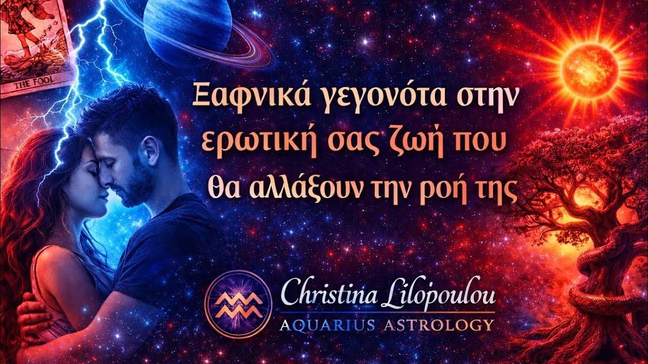 💌10 Φεβρουαρίου ποια ξαφνικά γεγονότα θα αλλάξουν ΤΗΝ ροή της ερωτικής σας ζωής 💌