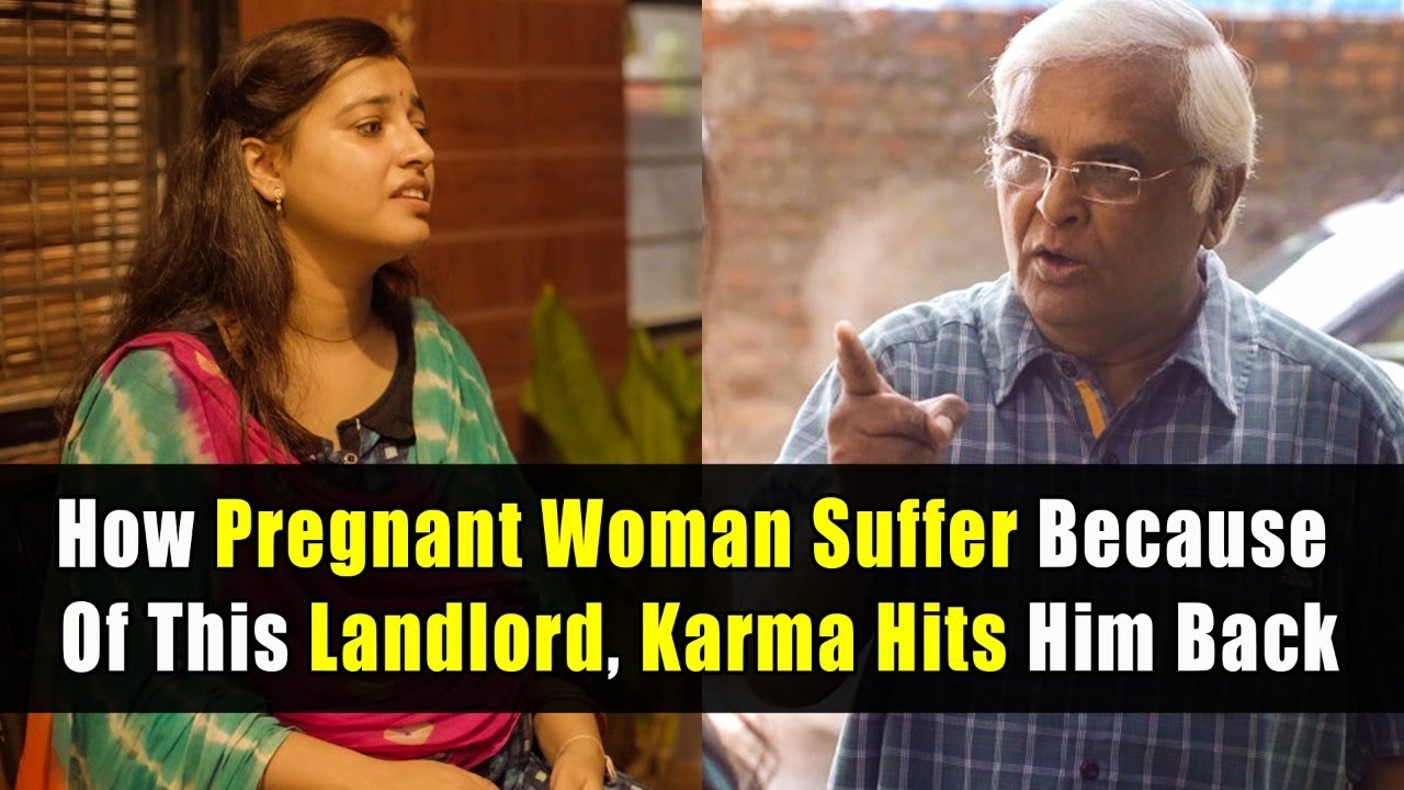 Как беременная женщина страдает из-за этого арендодателя. Карма ударила ему в лицо