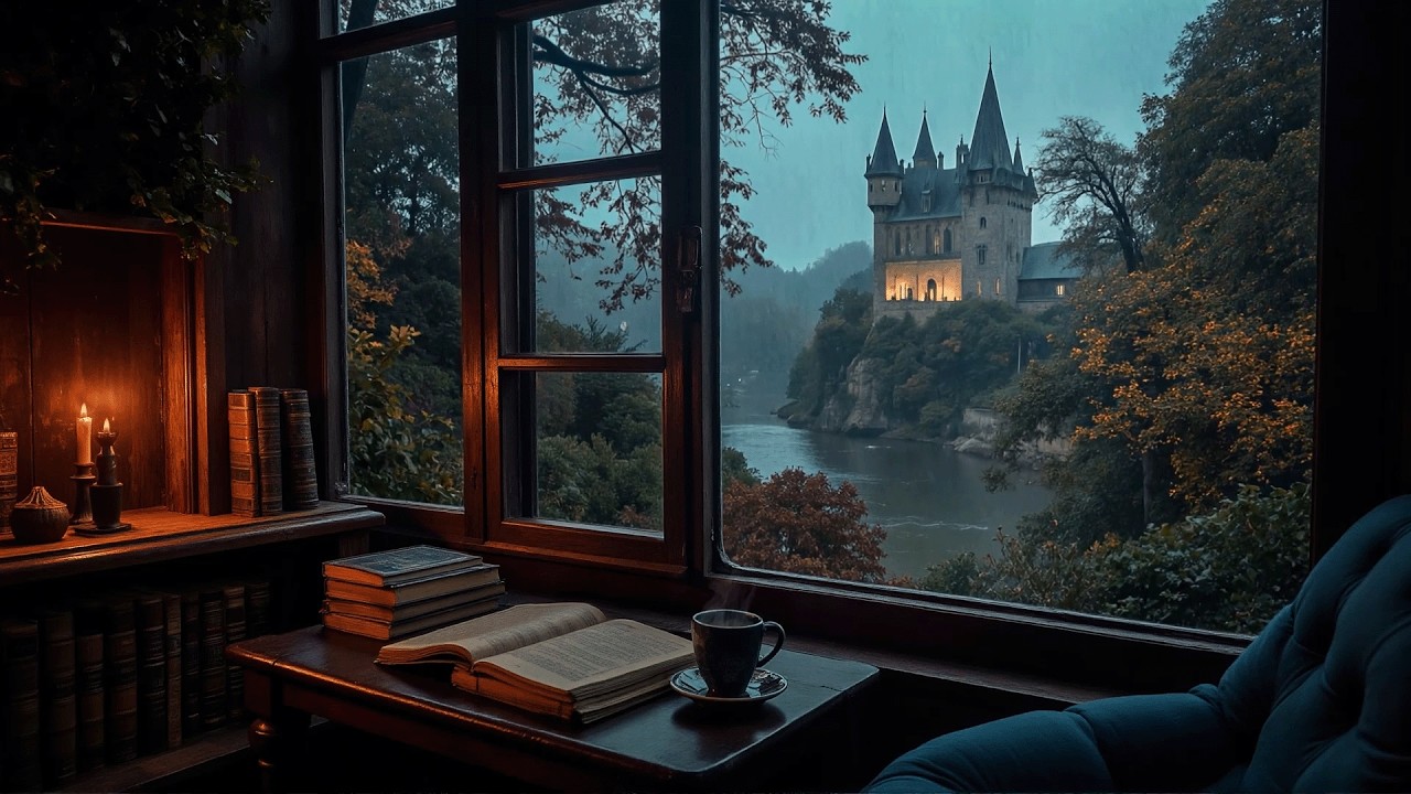 𝗪𝗵𝗲𝗻 𝗦𝗶𝗹𝗲𝗻𝗰𝗲 𝗙𝗮𝗹𝗹𝘀 𝗢𝘂𝘁𝘀𝗶𝗱𝗲 𝘁𝗵𝗲 𝗖𝗮𝘀𝘁𝗹𝗲 𝗪𝗶𝗻𝗱𝗼𝘄 | 𝗗𝗮𝗿𝗸 𝗔𝗰𝗮𝗱𝗲𝗺𝗶𝗮 𝗣𝗶𝗮𝗻𝗼 𝗳𝗼𝗿 𝗥𝗲𝗮𝗱𝗶𝗻𝗴