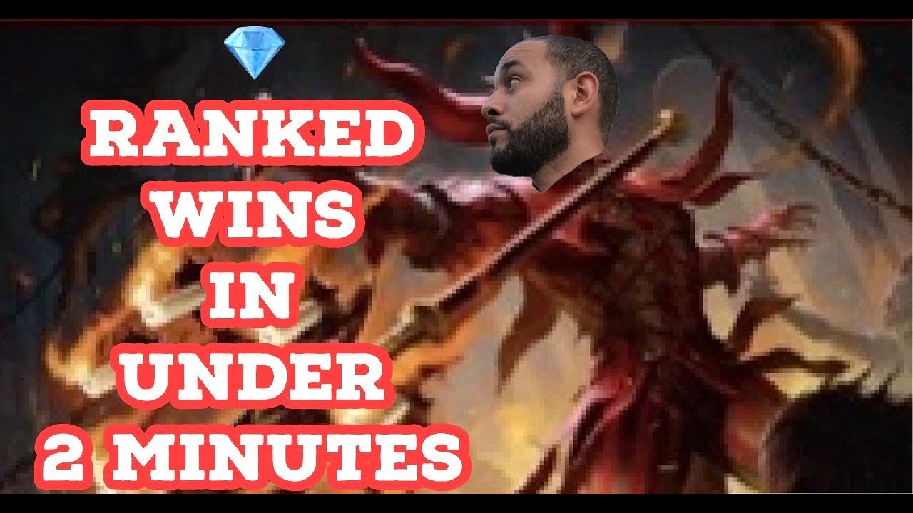 How to win FAST in MTG Arena- Mono Red Deck Wins In Under 2 Minutes (Faster than you can say Yorion)